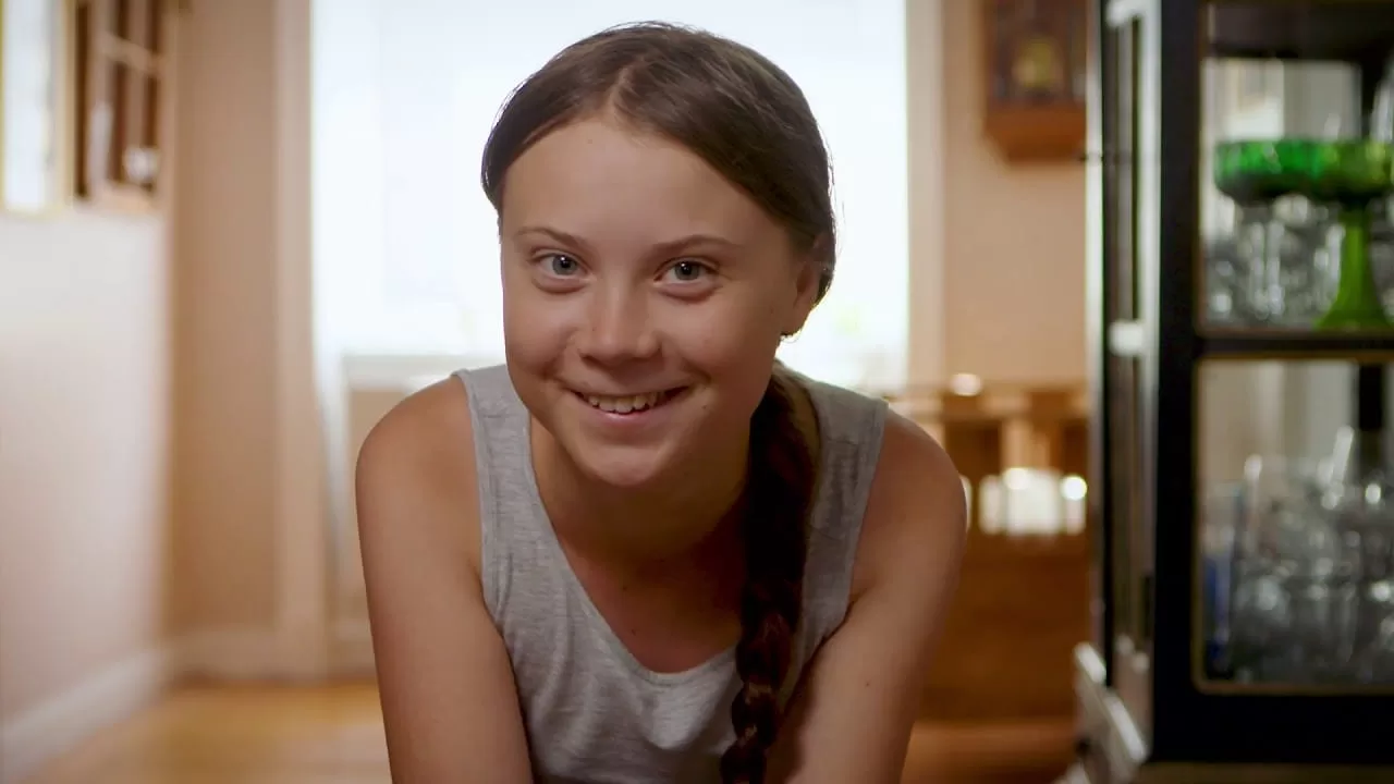 Cute Greta Thunberg