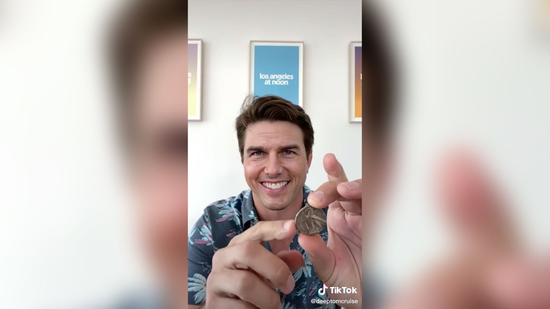 Tom Cruise deepfake on TikTok